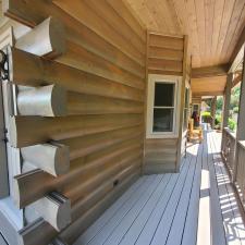 Cabin Staining in Hiawassee, GA 11